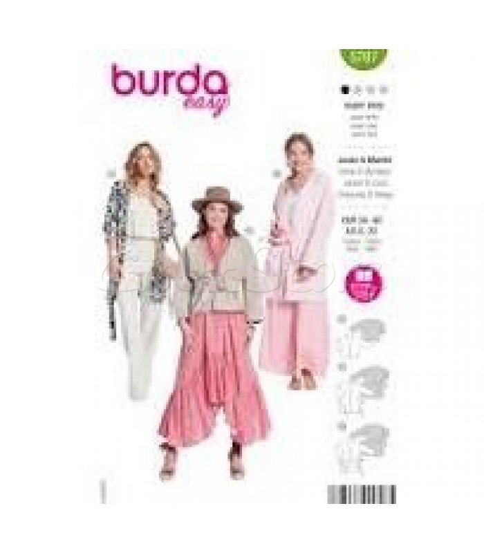 BURDA πατρόν  JACKET 5787